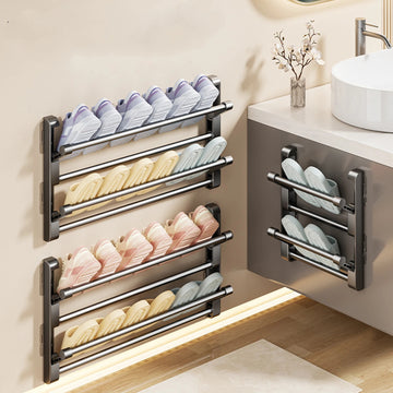 SlimPé Fix Organizador de Chinelos Inteligente – Sem Furos, Só Funcionalidade