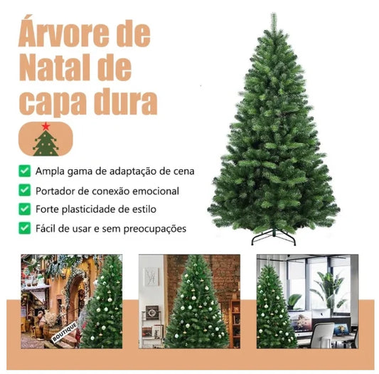 Árvore Natalina Encanto Verde™ — O Natal que Transforma Ambientes!