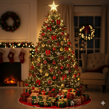 Árvore Natalina Encanto Verde™ — O Natal que Transforma Ambientes!