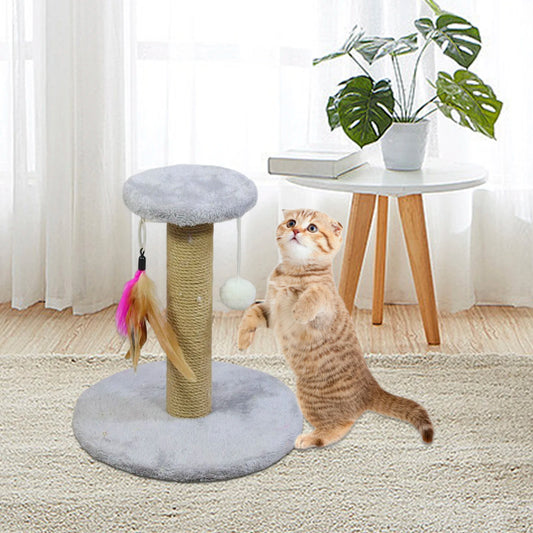 Poste Arranhador de Sisal para Gatos