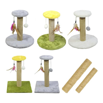 Poste Arranhador de Sisal para Gatos
